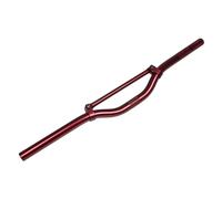 Downhill manubrio in alluminio rosso per scooter, moto