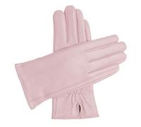 Downholme Guanti in Pelle Classici Foderati in Cashmere per Donna