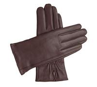 Downholme Guanti in Pelle Classici Foderati in Cashmere per Donna (Marrone, XL)