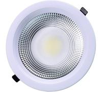 Downlight JANDEI COB 15W Bianco 4200K 1350Lm IP44 Alluminio Taglio 130mm