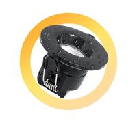 Downlight LED 6W CCT - Dimmerazione TRIAC - Ø68mm - IP65 - Nero