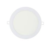 Downlight LED da incasso rotondo da 20 W, luce fredda 6400 K, 1500 lm. Design moderno in bianco, ideale per illuminare spazi con il suo diametro di 22,5 cm. Perfetto per la casa o l'ufficio.