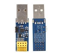 Download Adattatore Modulo WiFi, Adattatore Modulo WiFi USB a Semiconduttore ESP8266-01S, Accessorio di Download per IDE, con USB CP2104, Ricetrasmettitori di Rete