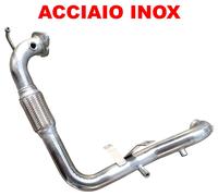 DOWNPIPE FAP DPF deleite Ford Focus MK3 Fiesta 1.5 1.6 75 90 95cv TDCi T17