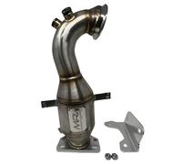 Downpipe garret 1446 200 celle con doppia sonda per motori 1.4 t-jet compatibile con abarth 500 / grande punto, alfa romeo mito/giulietta, fiat bravo/tipo
