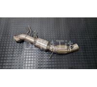 DOWNPIPE INOX 200 CELLE TUBO DPF BMW B47 2.0 EURO6B SENZA ADBLUE F20 F21 F22 F30