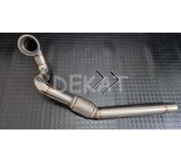 DOWNPIPE INOX TUBO CATALIZZATORE OPF GPF GOLF 8 SEAT LEON CUPRA 2.0 245 300 CV