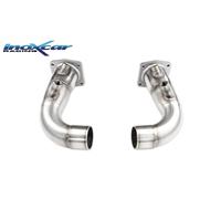 downpipe porsc 991 CARRERA TURBO 3.8 540CV 2016 Tubo sostituzione catalizzatori