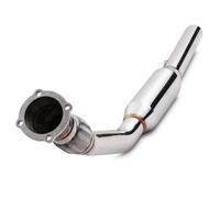 DOWNPIPE TUBO DI SCARICO DECAT IN ACCIAIO INOSSIDABILE PER VW GOLF MK4 GTI 1.8T