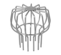 Downspout Cover, Downspout Strainer, Leaf Screens, Weather-Resistant Basin Guard for Garage, Basement, Yard, Shower, Outdoor, Landscape, Overflow, 4.33x4.13 Inches