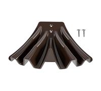 Downspout Dispenser, Gutter Diverter, Rainwater Dispersal Extension With Splash Block System, Roofing Drainage Accessories for Backyard Garden Yard Patio Outdoor Lawn Foundation Protection