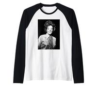 Downton Abbey Maggie Smith Attore di Harry Potter 1970 Maglia con Maniche Raglan