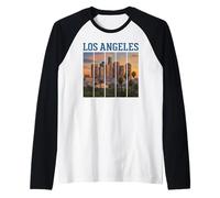 Downtown Los Angeles, Orizzonte, Costruzioni, California, architetti Maglia con Maniche Raglan