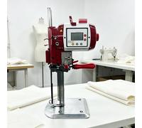 DowPie Macchina da Taglio Digitale per Tessuti con servomotore da 2180 W, Display LCD, velocità Regolabile, taglierina Multistrato per impieghi gravosi per Abbigliamento e Pelle. 110v-12‘’