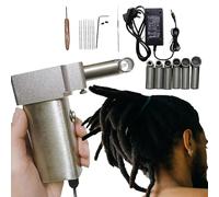 DowPie Macchina per Dreadlock istantanea, Macchina elettrica Portatile per Dreadlock, Macchina Automatica per Dreadlock per Principianti e Professionisti 6sizes