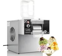 DowPie Tritaghiaccio a velocità Regolabile, Macchina per Ghiaccio a Fiocchi di Neve Commerciale e tritaghiaccio, Raffreddamento rapido, Costruzione per Uso Commerciale Durevole 110V-120F