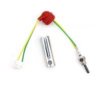 DowraP Chiave di accensione in Ceramica for candelette a incandescenza 12V for riscaldatore Diesel ad Aria for 3-8kw Camion for Auto Van Boat (Color : 12V Set)