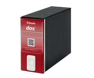 DOX - 263B1 - Registratore Dox 3 - dorso 8 cm - memorandum 23 x 18 cm - rosso - Esselte Dox - 28998 - Conf. da 1 Pz. - 263B1