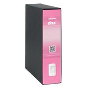 DOX - D15119 - Registratore Dox 1 - dorso 8 cm - commerciale 23 x 29,7 cm - rosa - Esselte Dox - 48896 - Conf. da 1 Pz. - D15119