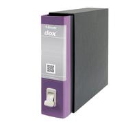 DOX - D15229 - Registratore Dox 2 - dorso 8 cm - protocollo 23 x 34 cm - lilla - Esselte Dox - 51250 - Conf. da 1 Pz. - D15229
