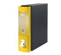 DOX - D26106 - Registratore Dox 1 - dorso 8 cm - commerciale 23x29,7 cm - giallo - Esselte Dox - 51235 - Conf. da 1 Pz. - D26106