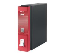 DOX - D26111 - Registratore Dox 1 - dorso 8 cm - commerciale 23x29,7 cm - rosso - Esselte Dox - 51237 - Conf. da 1 Pz. - D26111
