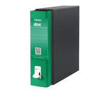 DOX - D26114 - Registratore Dox 1 - dorso 8 cm - commerciale 23x29,7 cm - verde - Esselte Dox - 51238 - Conf. da 1 Pz. - D26114