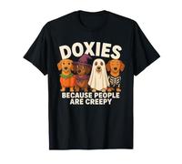 Doxie Halloween perché Le Persone Sono inquietanti Maglietta