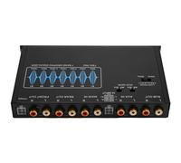 Doxiuyo Equalizzatore per Auto A 7 Bande, Equalizzatore Audio, Crossover, Amplificatore Parametrico, Preamplificatore per Auto, Equalizzatore Audio +-12 Db