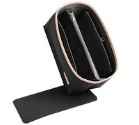 Doxo Set di 2 organizer per borsetta, con inserto e base modellante, in feltro, per LV Speedy Neverfull (L-Nero)
