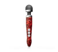 Doxy Vibrator Die Cast 3R Vibrador de Varita para Mujeres; Vibrador de Viaje y Masajeador para Mujeres - Red