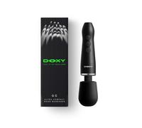 DOXY GO Vibratore massaggiatore a bacchetta per donne, un vibratore clitorideo compatto, ricaricabile e senza fili con potenti vibrazioni profonde, silenzioso, portatile e impermeabile (IPX7).