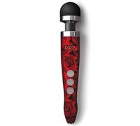 Doxy Vibrator Die Cast 3R Vibrador de Varita para Mujeres; Vibrador de Viaje y Masajeador para Mujeres - Red