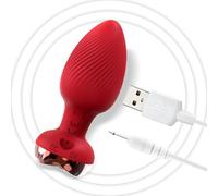DOY USB Cavo di Ricarica CC 2.5mm Cavo Caricabatterie CC di vibratore clitoride Vibratoreper Uomo,anali Plug Anale-dilatatore Donna e Giocattoli【1Pcs Cavi USB+Regalo Giocattoli per Adulti】 (Rosso)