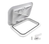 doyandader Barca coperchio portellone - Marina Deck portello di ingresso - guarnizione cerniere di sicurezza antiscivolo per tetto yacht vela kayak terra barche applicazioni nautiche