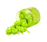 doyandader Bassi 25 esche artificiali con disegno di mais - esche galleggianti per trote - esche morbide per donne uomini pesca sul fiume acqua dolce lago gatto