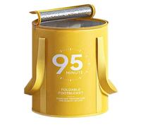 doyandader De pieds - Tubo pieghevole per immersione dei piedi | Contenitore impermeabile base antiscivolo per la cura della casa doccia Spa da viaggio