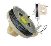 doyandader Filo Trappola - Linea di 25 m con Svolgitrice riutilizzabile per sicurezza, corda ad alta resistenza, accessori da campeggio per fienile avventura caccia trappole difesa