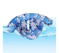 doyandader Galleggianti per adulti | Galleggiante gonfiabile per piscina con - Sedia a sdraio con patatine fritte, Zattera gonfiabile per adulti per estate lago e libero all'aperto