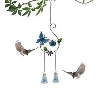 doyandader Kolibri - Distributore di nettare per esterni, a prova di formiche e, a prova di perdite, elegante mangiatoia per colibrì come oggetto decorativo, per giardino, cortile, soggiorno