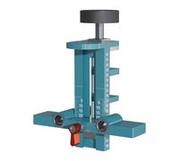 doyandader Modello per porte del gabinetto - Dispositivo regolabile in alluminio per il posizionamento della porta | Strumento di posizionamento rapido per falegnameria con allineamento facile,Per