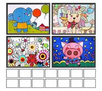 doyandader Porta carta magnetica, cornice portafoto magnetica da parete, formato A4, cornice magnetica per casa, ufficio, negozio, diagrammi di flusso di lavoro, orari delle lezioni, annunci del