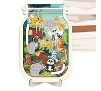 doyandader Reward Jar Aula | di Ricompensa Con Animali Design Per Bambini, Di Comportamento Animale Per La routine quotidiana A Casa Scuola di Letto