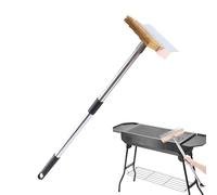 doyandader Spazzola per la pulizia della pietra per pizza,Spazzola per griglia resistente - Strumento robusto per cucina all'aperto studenti culinari lezioni di cottura griglie per barbecue