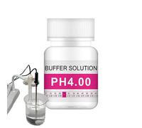 doyandader Tampone PH, Soluzione tampone per misuratore di pH, Flaconi riutilizzabili da 50 ml di soluzione di calibrazione PH 4.00, 6.86, 9.18