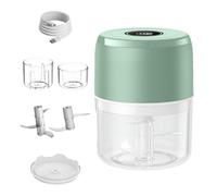 doyandader Tritaglio Elettrico per Aglio | Utensile da Cucina,Trita Cipolle per Esterno,per Frutta Verdura e Preparazione Pasti Professionisti Indaffarati Appassionati di Cucina e Principianti Camper