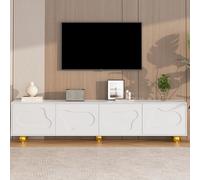 Doyisy Mobile TV a forma di nuvola, 180 x 40 x 45 cm, con 5 gambe di supporto, adatto per 75 pollici
