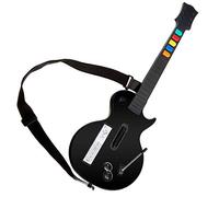 DOYO Chitarra Controller per Wii Guitar Hero, Smontabile con Tracolla Regolabile, Compatibile con Tutti i Giochi Guitar Hero e Rock Band 2/3 (Nero)