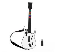 DOYO Controller per chitarra per PC e PS3, per chitarra Guitar Hero con tracolla, ideale per giochi Guitar Hero3, Clone Hero e Rock Band, accessori di alta qualità per Guitar Hero2, PS3 e PC (5 tasti