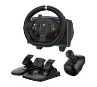 DOYO Volante da corsa per PC, volante da gioco a 1080 gradi con pedali e cambio, simulatore di volante da gara per Xbox One, PS4, PC, Xbox Series X/S, PS3, Nintendo Switch, Xbox 360, Android